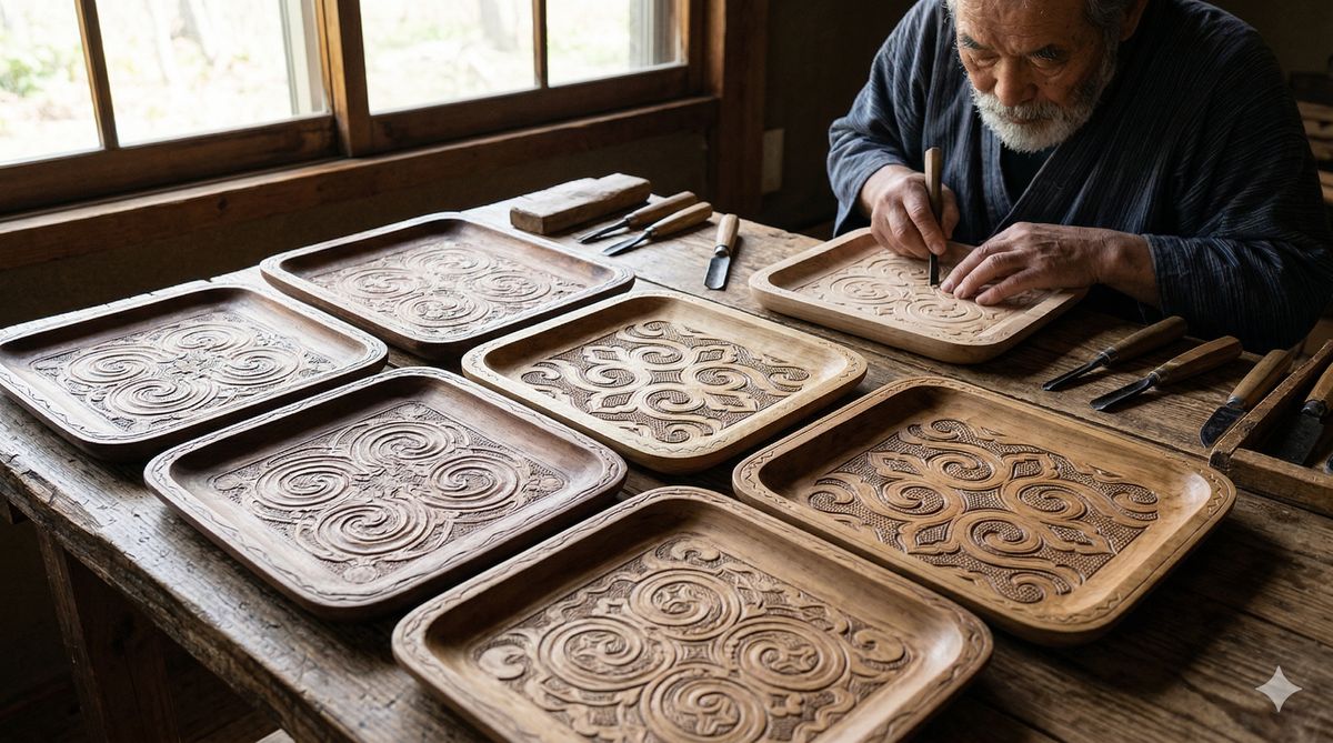 Nibutani Ita Woodcarving